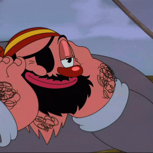 Cuphead Show Captain Brineybeard GIF