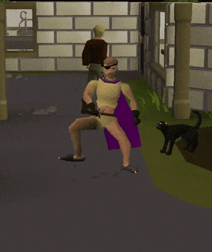 Cursed Banana Runescape Walk GIF. This 418 x 498 animated GIF is part of our goofy walk collection. Created by rockprada. View the original animation, share…
