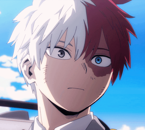 Cute Anime Boy Shoto Todoroki GIF. This 498 x 447 animated GIF is part of our todoroki shouto collection. Related themes include happy, mha, my hero…