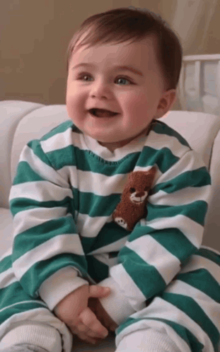 Cute Baby Laugh By Sameer GIF