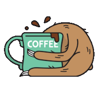 Cute Coffee Sticker