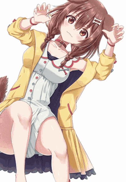 Cute Girl Doggo GIF
