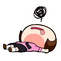 Cute Girl Sticker