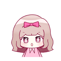 Cute Girl Sticker