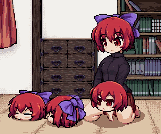 Cute Girl Unlimited Head GIF