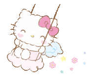 Cute Hello Kitty Sticker