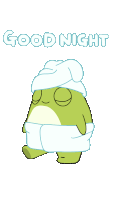 Cute Night Sticker