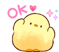 Cute Okay Sticker