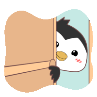 Cute Penguin Sticker