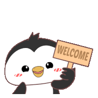Cute Penguin Sticker