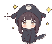 Cute Please Sticker
