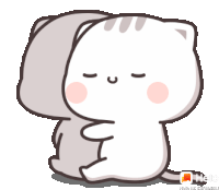 Cute Rubbing Face Sticker