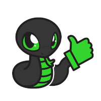 Cute Sneki Sticker