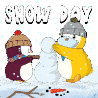 Cute Snow Sticker