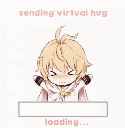 Cute Virtual Hug GIF
