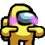 Cuteamongus Sticker