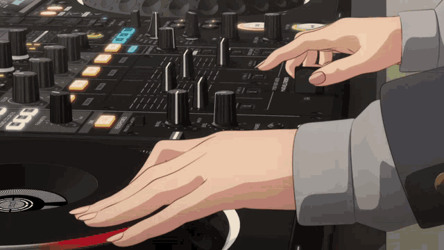 D4dj Turntables GIF