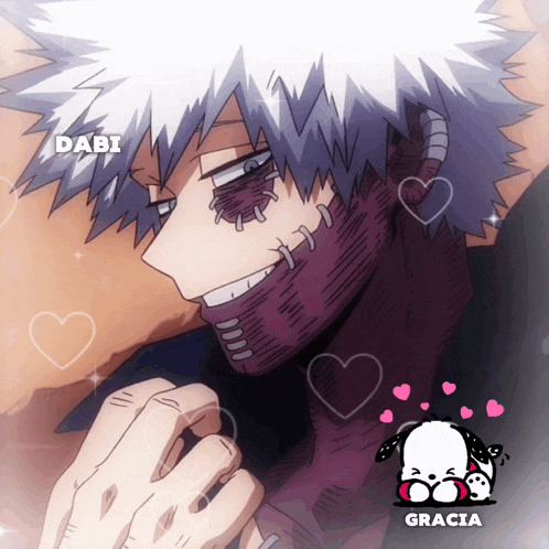 Dabi De Gracia Touya Todoroki GIF