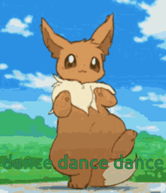 Dacing Eevee Danse GIF
