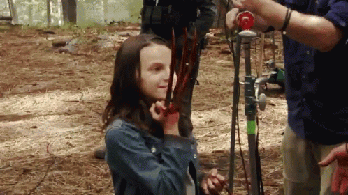 Dafne Keen Wolverine GIF. This 498 x 280 animated GIF is part of our red dawn wolverines collection. Related themes include blood. Created by…