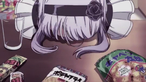Dagashi Kashi Hotaru Shidare GIF