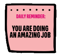 Daily Reminder Youre Amazing Sticker