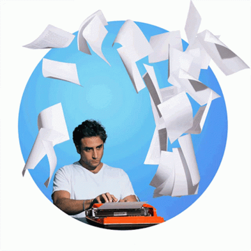 Daktilo Writing GIF. This 498 x 498 animated GIF is part of our its bad writing collection. Related themes include writing. Created by kizilaymadensuyu…