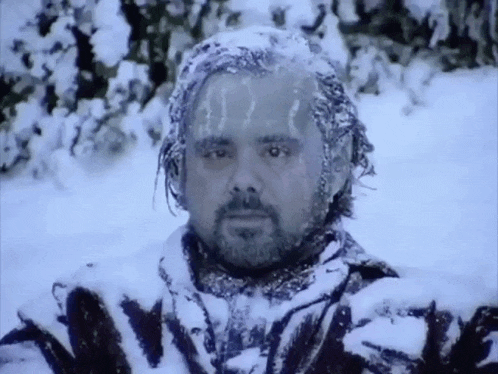 Damin Toell Freezing GIF