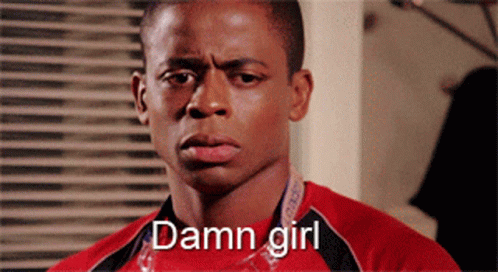 Damn Girl Look GIF