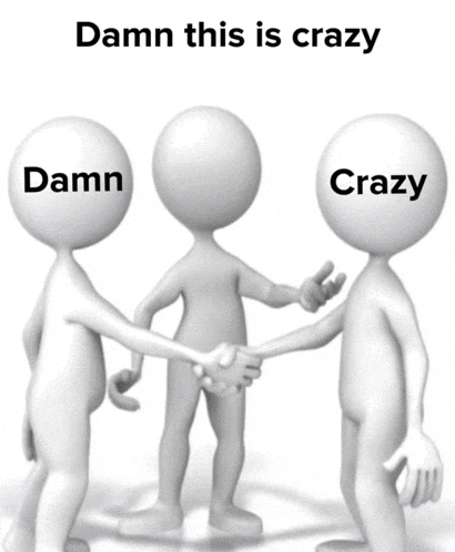 Damn This Is Crazy Meme