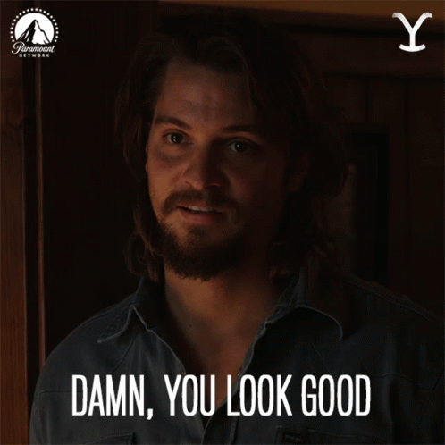 Damn You Look Good Luke Grimes GIF