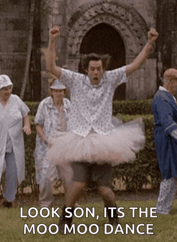 Dance Crazy Carey Jim Carrey GIF. This 365 x 498 animated GIF is part of our jim carrey tutu collection. Related themes include dance, funny, jim carrey…
