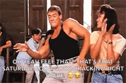 Dance Dancing GIF. This 498 x 326 animated GIF is part of our jean claude van damme bailando collection. Related themes include dance, dancing. Created by…