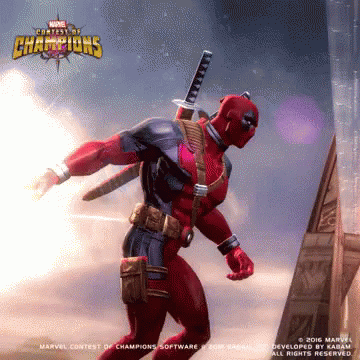 Dance Deadpool GIF