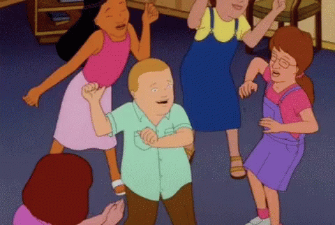 Dance King Of The Hill GIF. This 480 x 322 animated GIF is part of our king of the hill yep collection. Related themes include dance, happy. Created by…