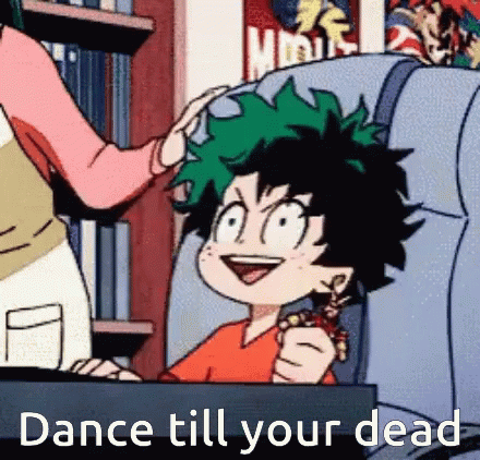 Dance Party Anime GIF