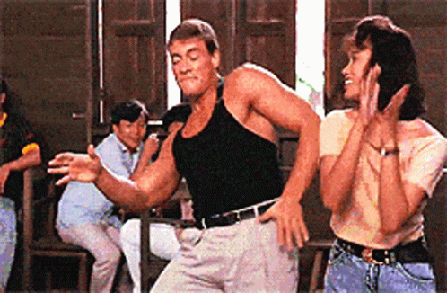 Dancedamme GIF. This 498 x 326 animated GIF is part of our jean claude van damme bailando collection. Created by Foscorkra. View the original animation…