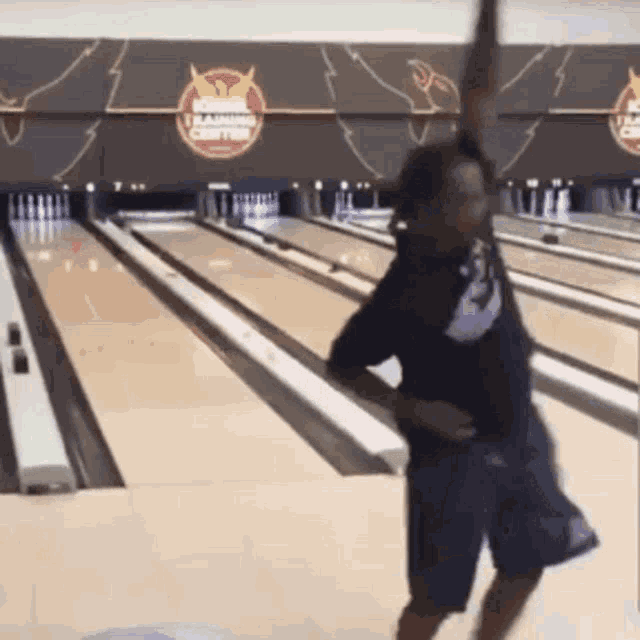 Dancing Bowling GIF