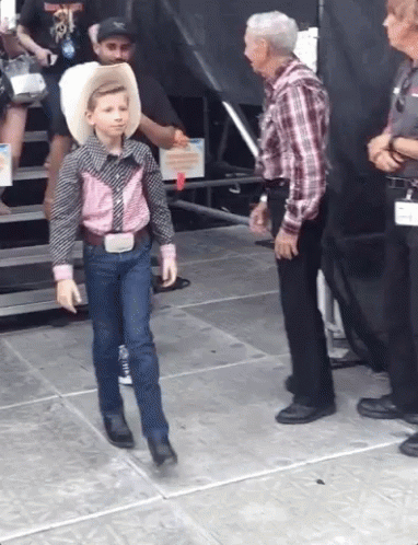 Dancing Boy Cowboy GIF