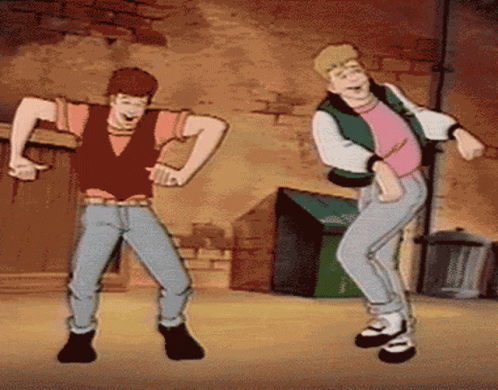 Dancing Celebrating GIF. This 498 x 390 animated GIF is part of our people dancing collection. Related themes include awkward, celebrate, celebrating…