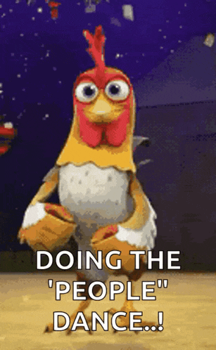 Dancing Chicken GIF