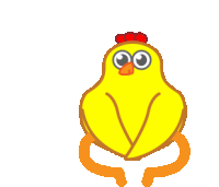 Dancing Chicken Sticker