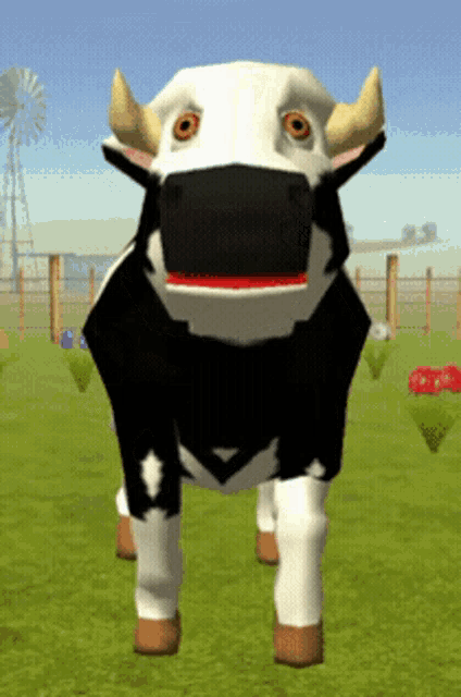 Dancing Cow GIF