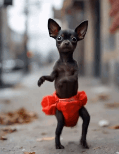 Dancing Dog Chihuahua GIF