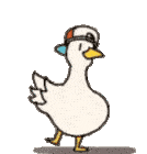 Dancing Duck Danse Sticker