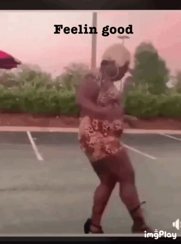 Dancing Feeling Good GIF