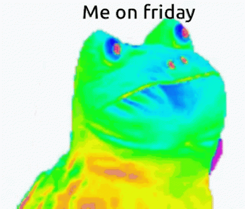 Dancing Frog GIF. This 498 x 426 animated GIF is part of our mlg rainbow frog collection. Related themes include dancing, friday, frog. Created by Triva…