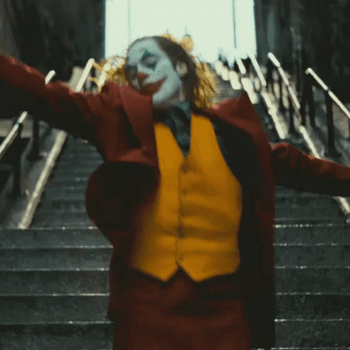 Dancing Joker GIF