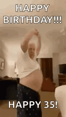 Dancing GIF. This 220 x 392 animated GIF is part of our happy birthday dancing collection. Related themes include dancing. Created by Poppy4321. View the…