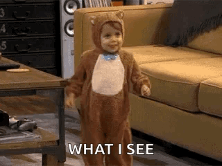 Dancing Kid Costume GIF